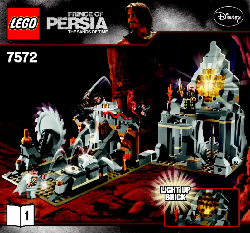 Page 1 of the manual User Manual Lego Prince Of Persia 7572