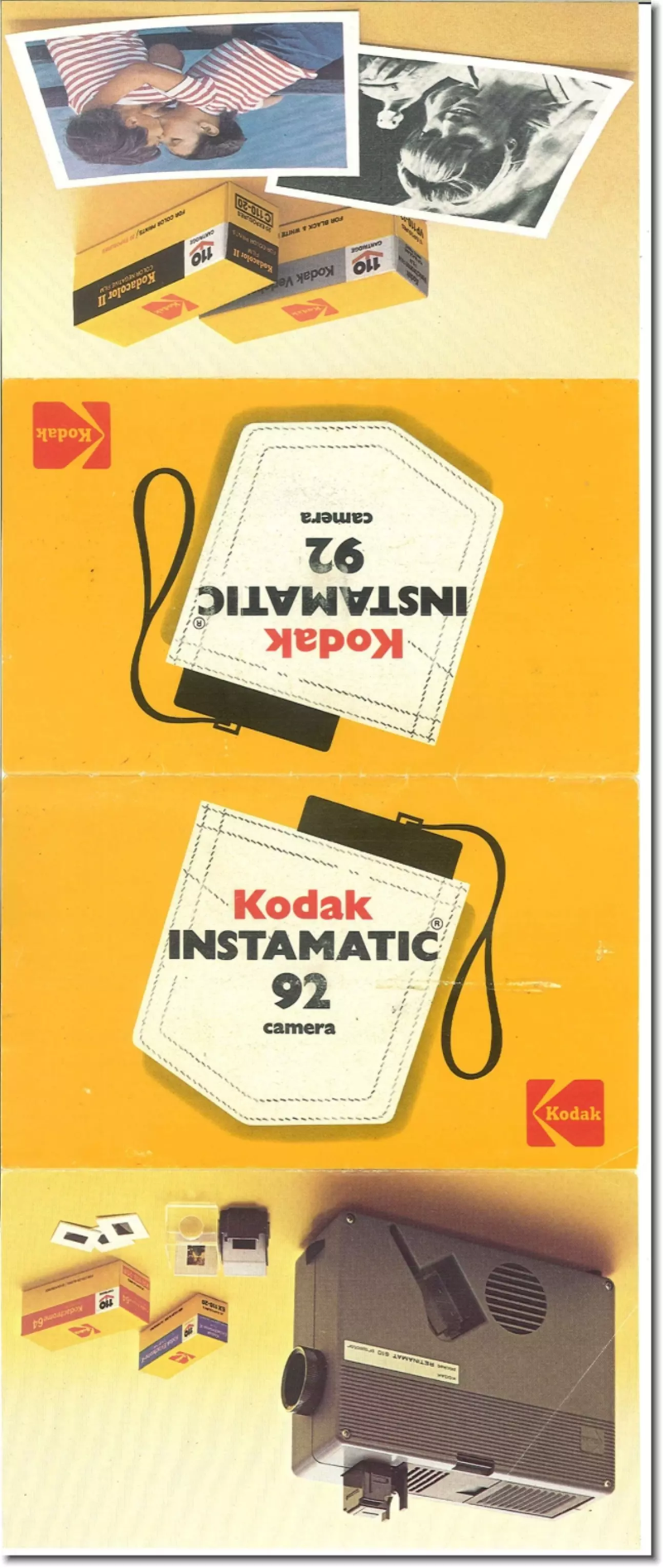 Page 1 of the manual User Manual Kodak Instamatic 92