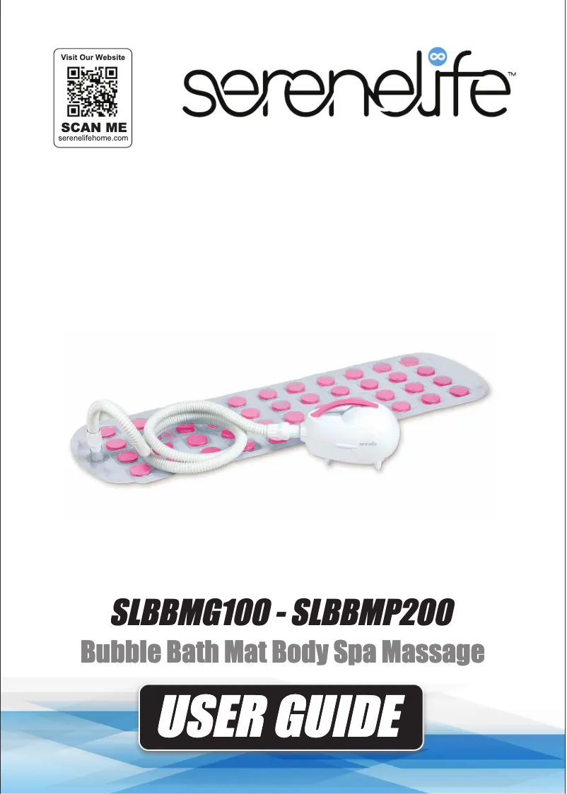 First page image of the manual for SLBBMP200