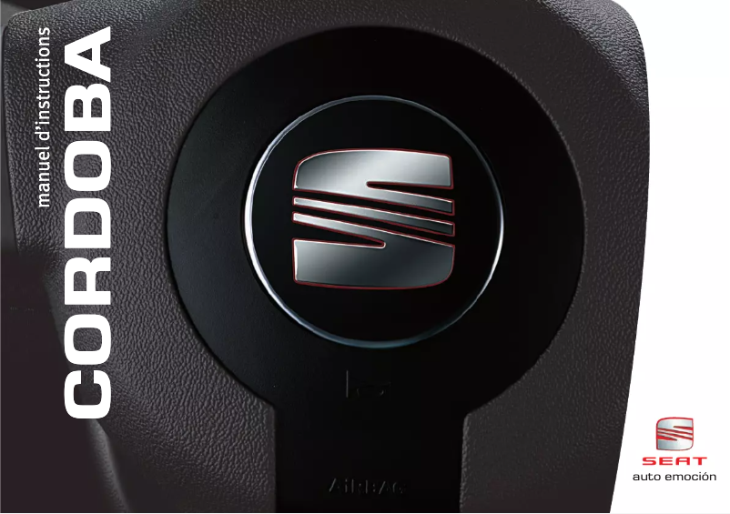 Image de la première page du manuel de l'appareil Cordoba (2008)