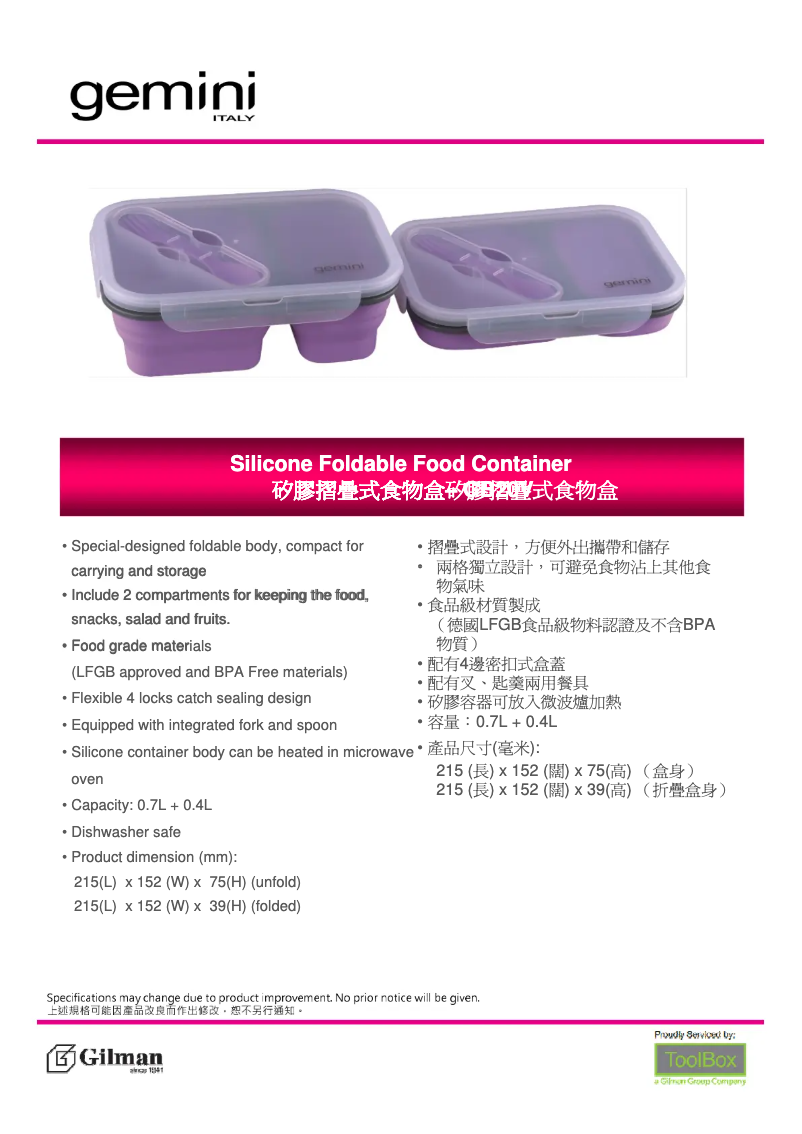 Page 1 de la notice Manuel utilisateur Gemini GB20V