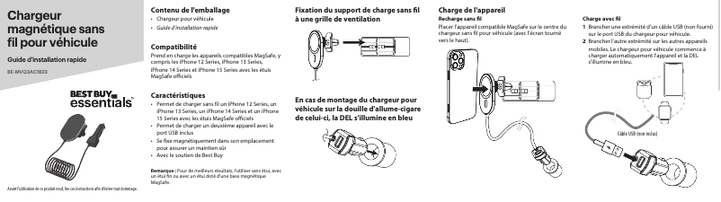 Page 1 of the manual User Manual Best Buy BE-MVQ3AC1B23