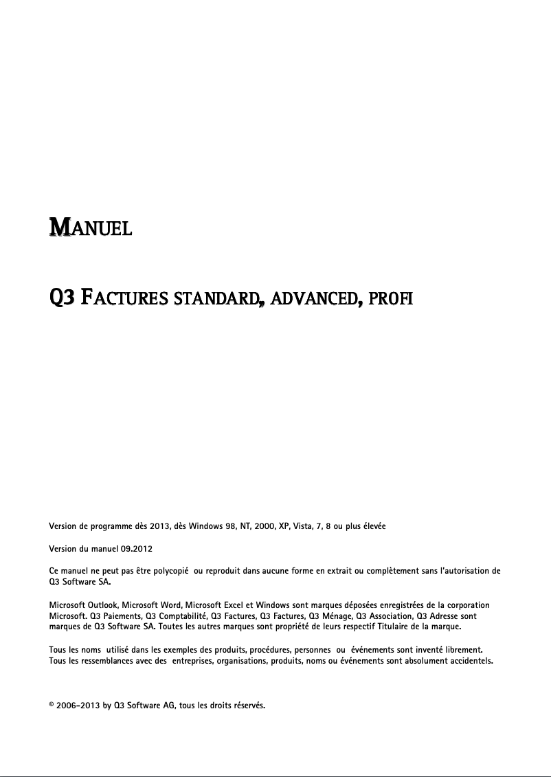 First page image of the manual for 16FS