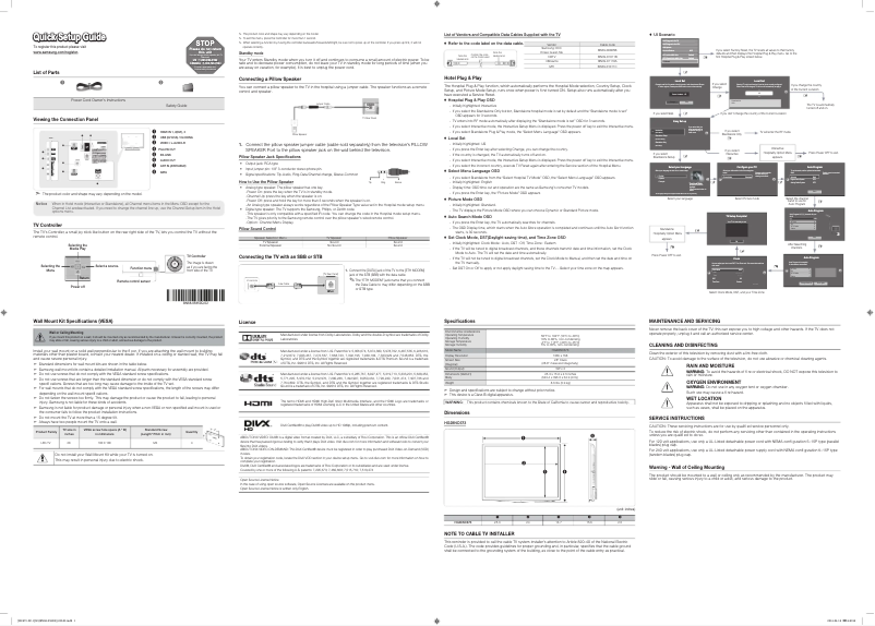 Page 1 of the manual User Manual Samsung HG28NC673AF