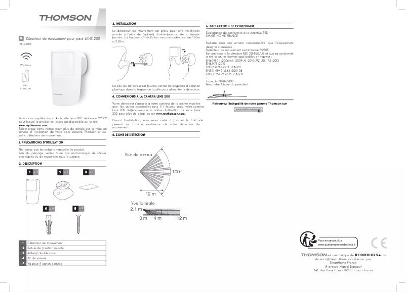 First page image of the manual for 512505