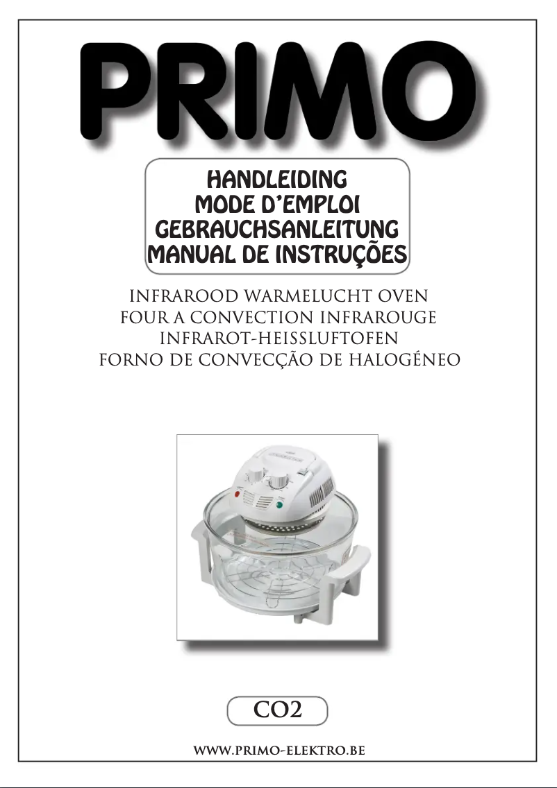 Page 1 of the manual User Manual Primo CO2