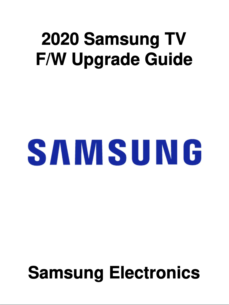Page 1 of the manual User Manual Samsung UE43TU7100KXXU