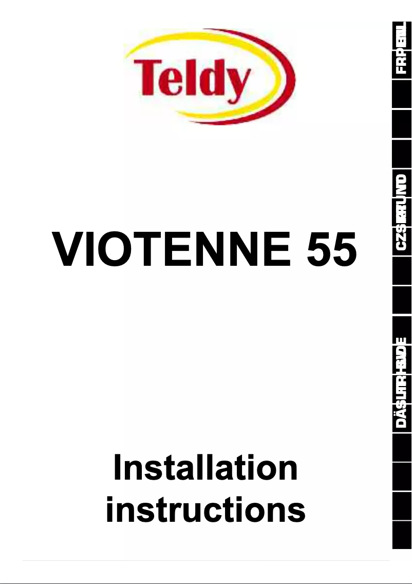 Page 1 of the manual User Manual TechniSat Viotenne 55