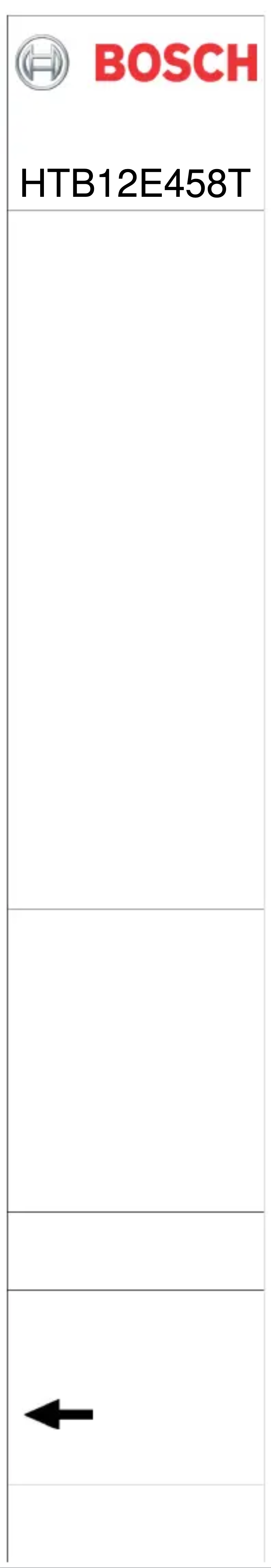 Page 1 of the manual Energy Label Bosch HTB12E458T