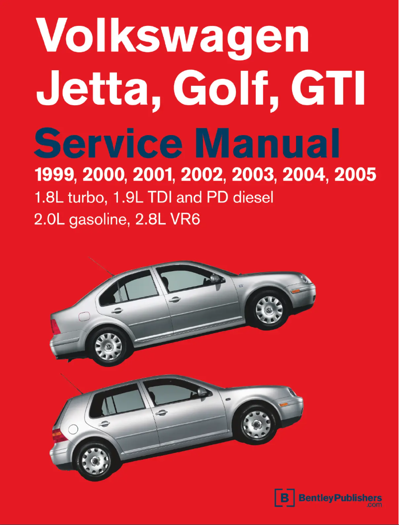 Page 1 of the manual User Manual Volkswagen Golf GTI (2002)