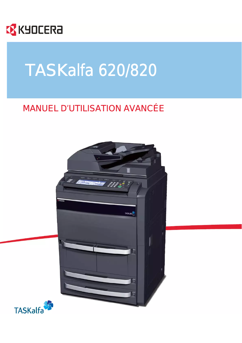 Page 1 of the manual User Manual Kyocera TASKalfa 620