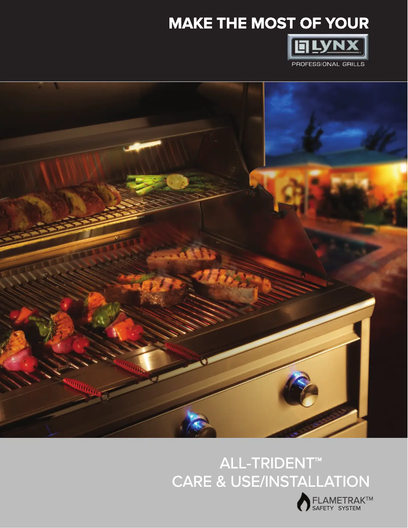 Page 1 of the manual Installation Guide Lynx LF36ATR-LP