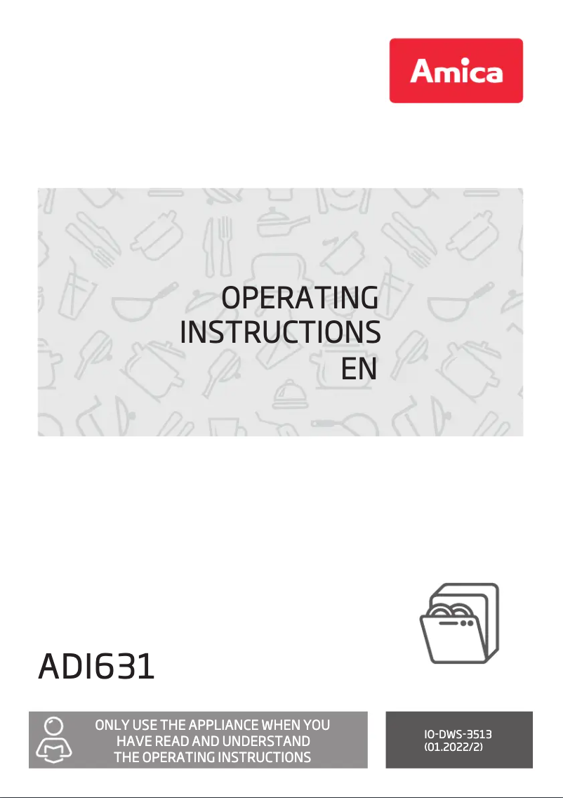 First page image of the manual for ADI631