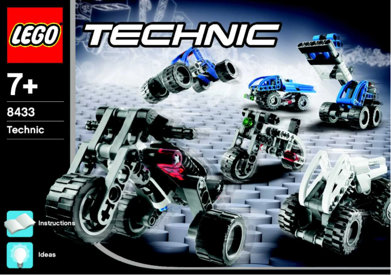 Page 1 de la notice Manuel utilisateur Lego Technic 8433