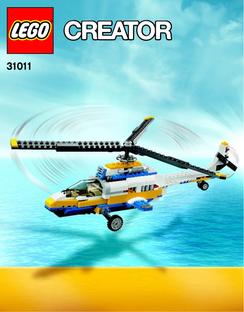 Page 1 of the manual User Manual Lego Creator 31011