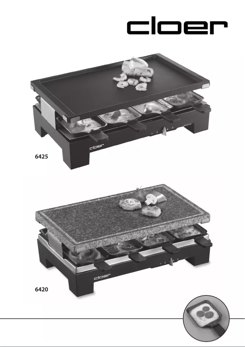 First page image of the manual for 6425