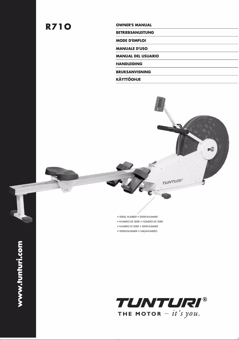 First page image of the manual for R710