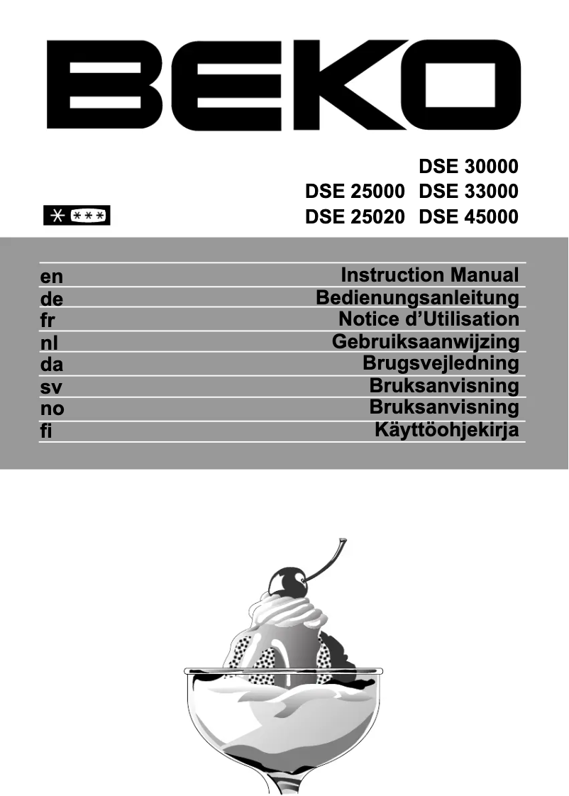 First page image of the manual for DSE 45021