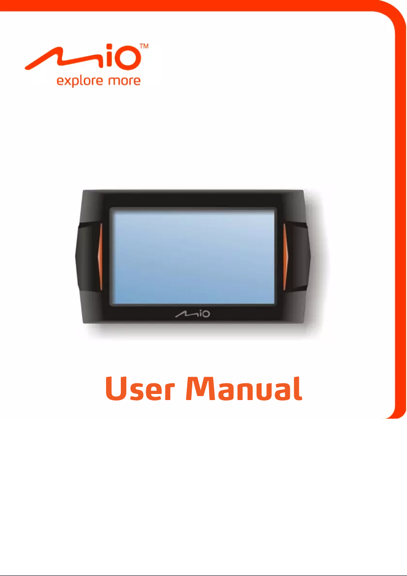 Page 1 of the manual User Manual Mio K300
