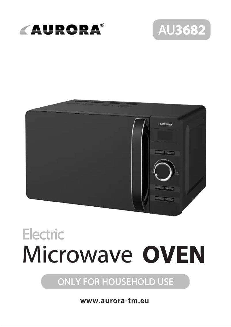 First page image of the manual for AU 3682