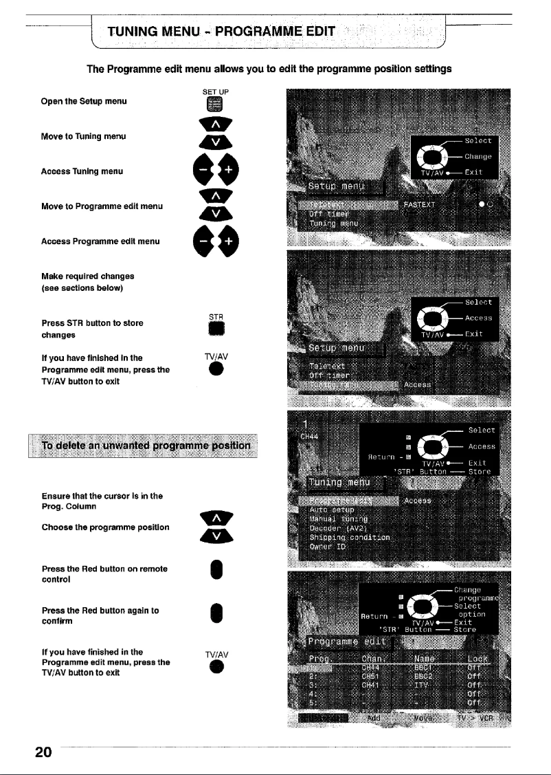 First page image of the manual for TX-32PK3