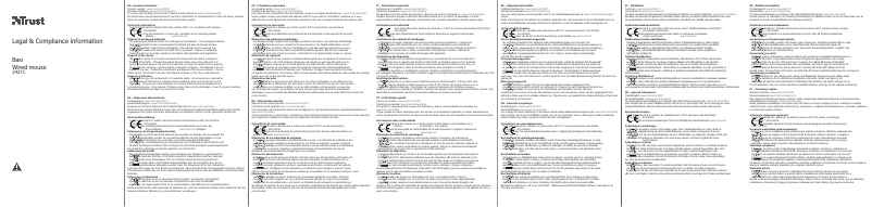 First page image of the manual for Basi 24271