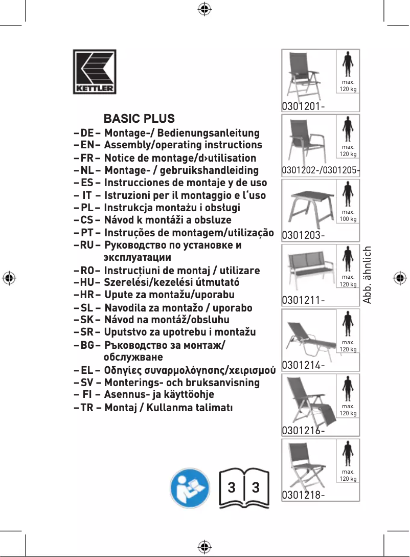 First page image of the manual for Basic Plus