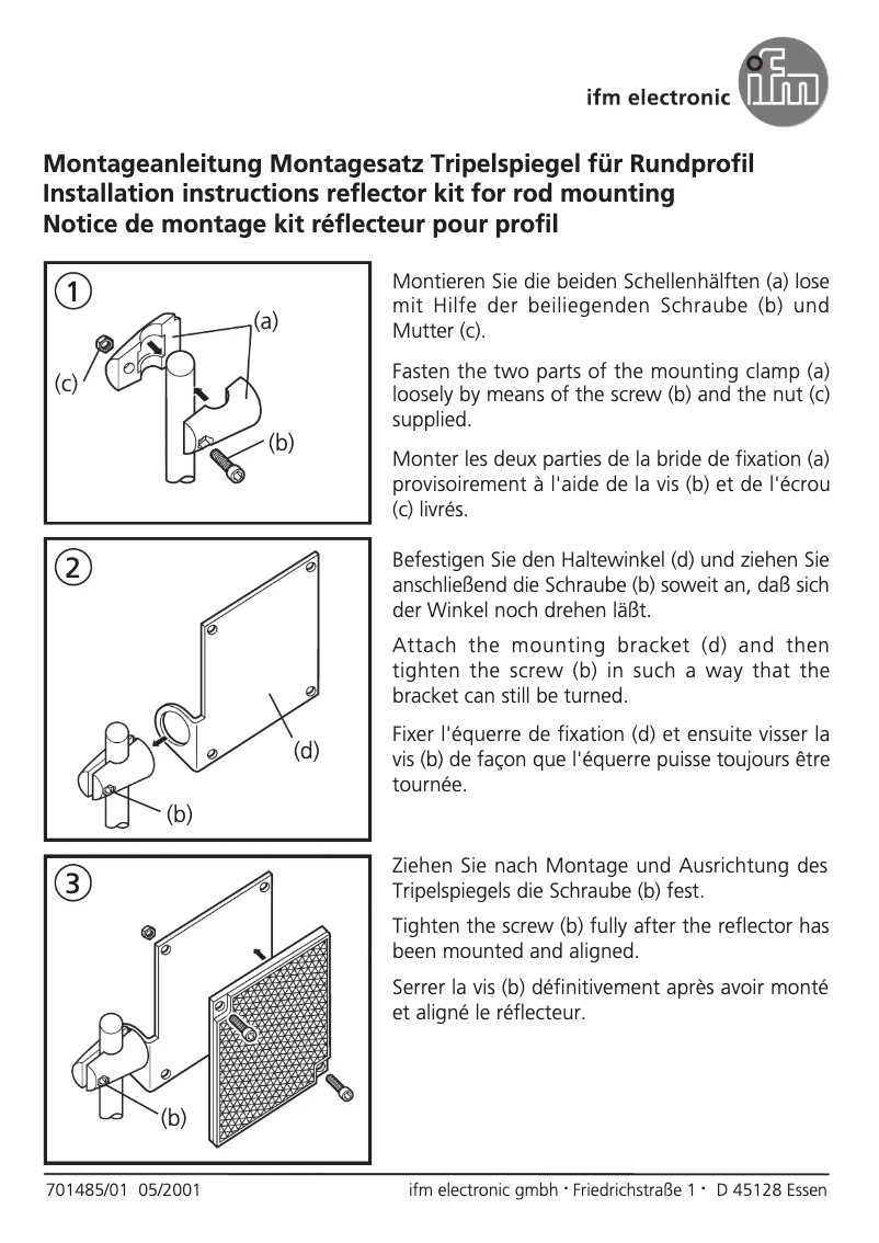 Page 1 of the manual User Manual IFM E21241