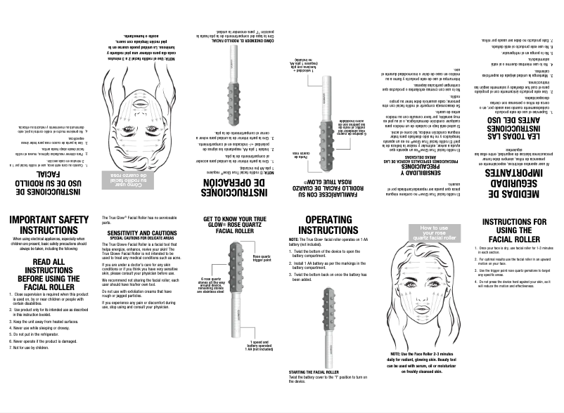 Page 1 of the manual User Manual Conair FR1