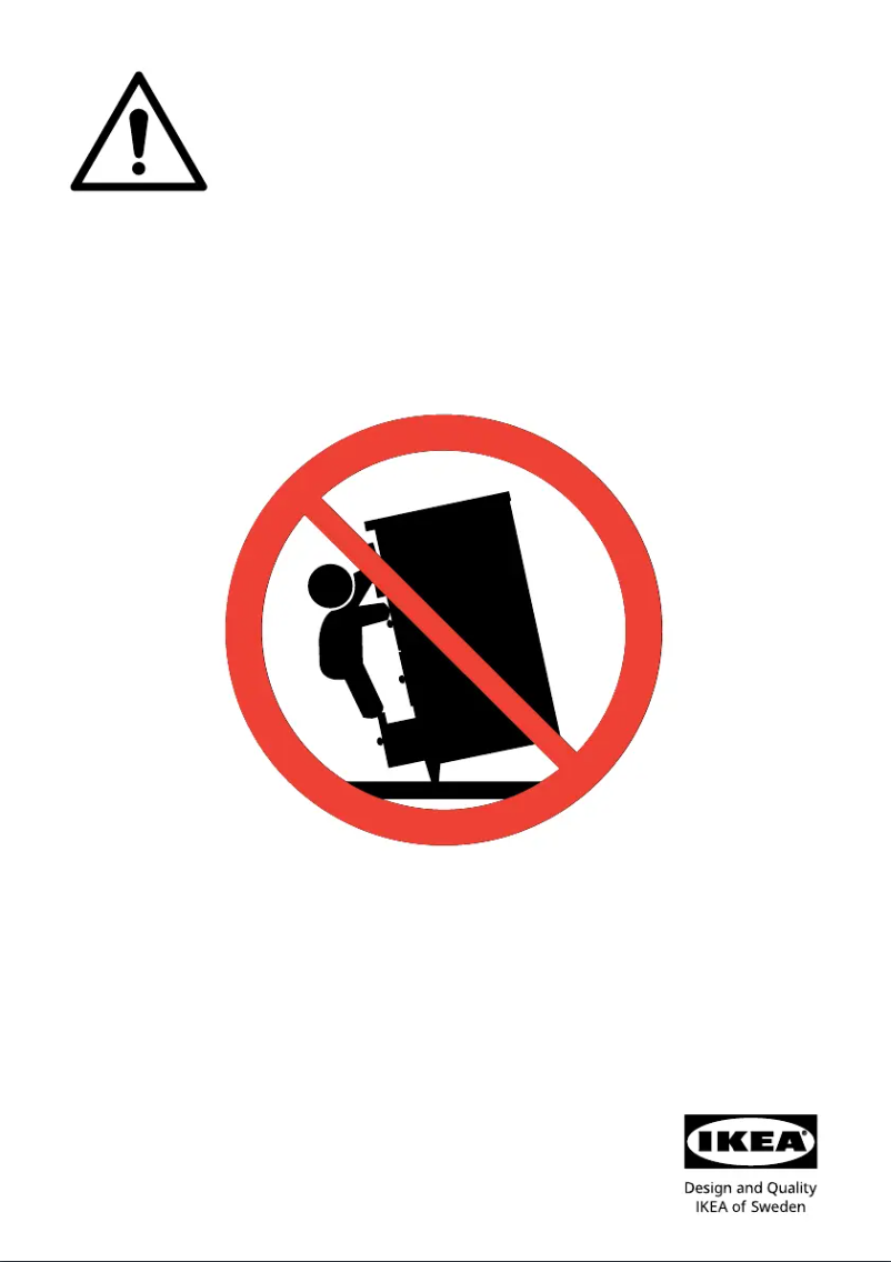 Page 1 of the manual User Manual Ikea GODISHUS 604.334.87