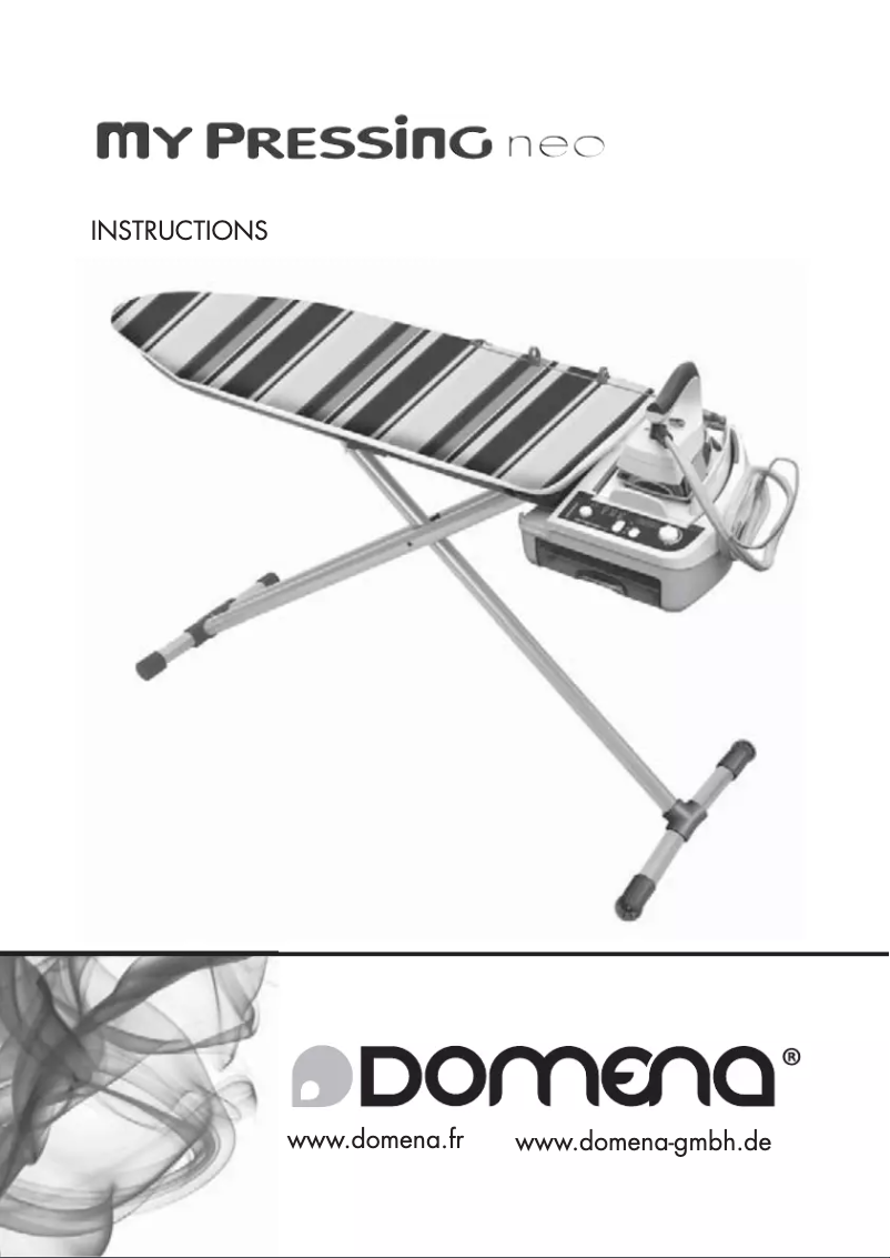 First page image of the manual for My pressing Neo