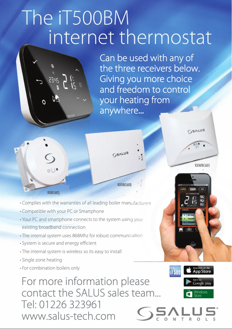 First page image of the manual for IT500BM