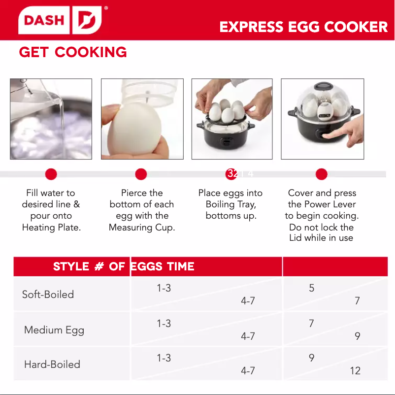 First page image of the manual for Express DEC207