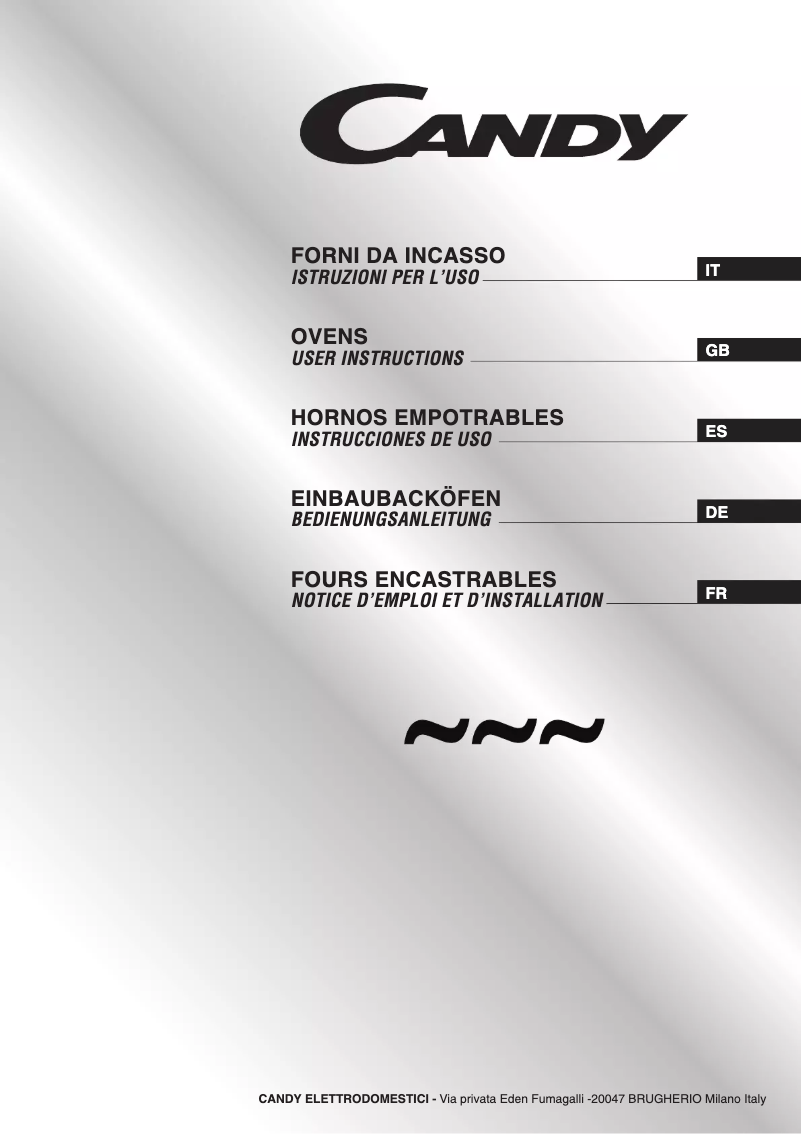 First page image of the manual for 2D 964 X