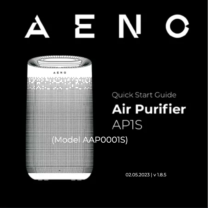 First page image of the manual for AP1S