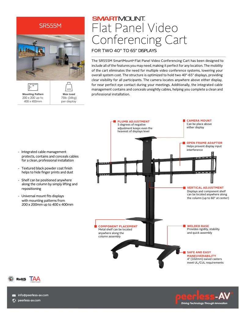 Image de la première page du manuel de l'appareil SR555M