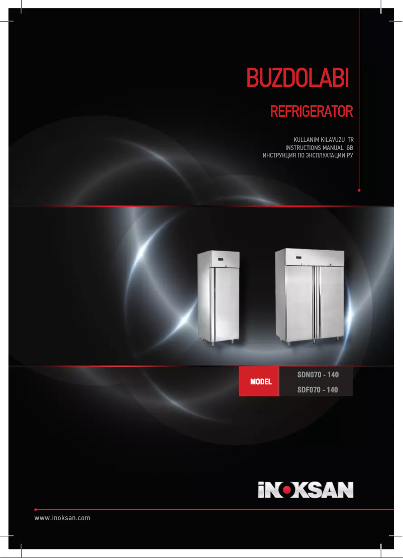 First page image of the manual for SDN070