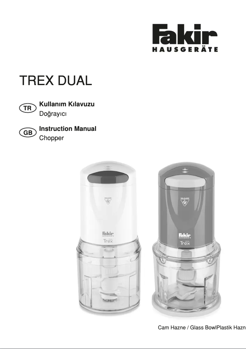 Page 1 of the manual User Manual Fakir Trex Dual Cam