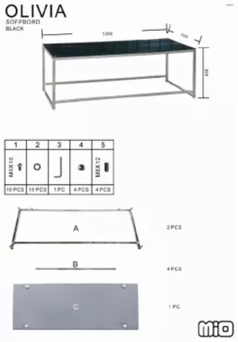 Page 1 of the manual User Manual Mio Olivia