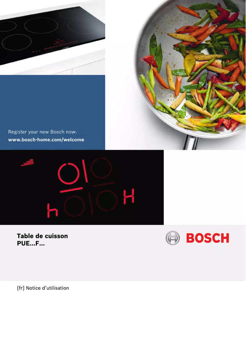 Page 1 of the manual User Manual Bosch PUE651FB2E
