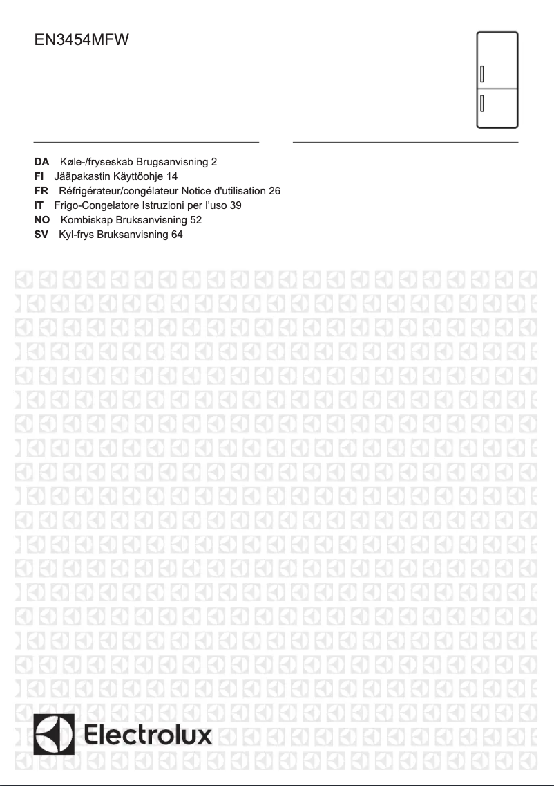 Page 1 of the manual User Manual Electrolux EN3454MFW