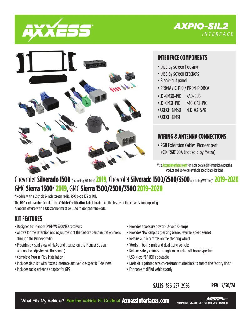 First page image of the manual for AXPIO-SIL2