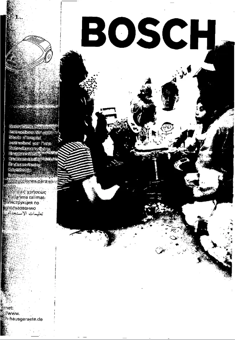 Page 1 of the manual User Manual Bosch Ultra 11 BSF1102