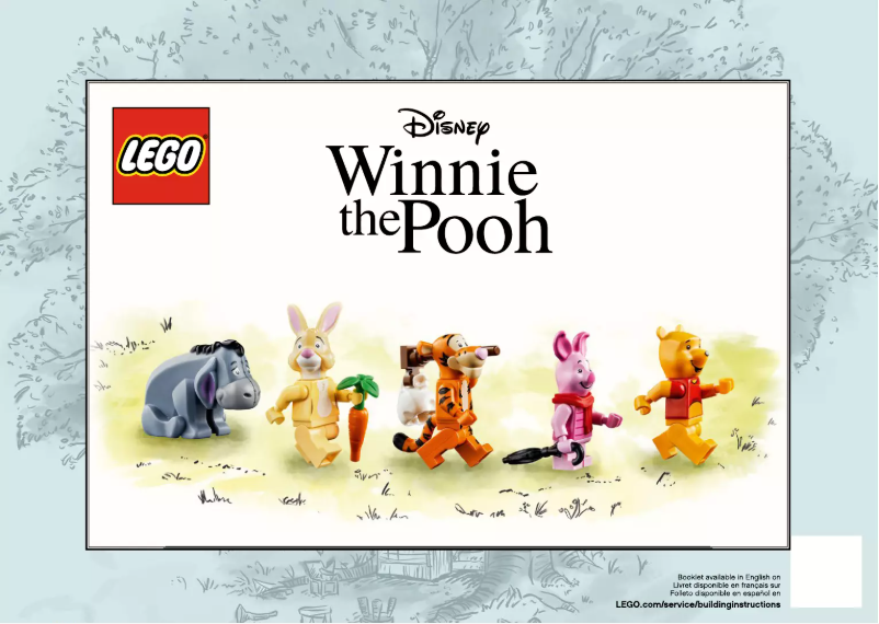 Page 1 of the manual User Manual Lego Winnie the Pooh 21326