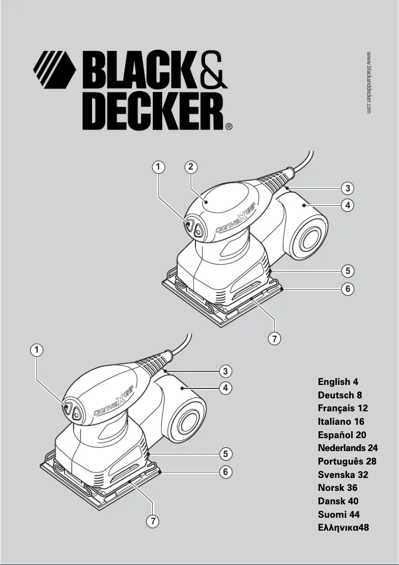 Page 1 of the manual User Manual Black & Decker KA171L