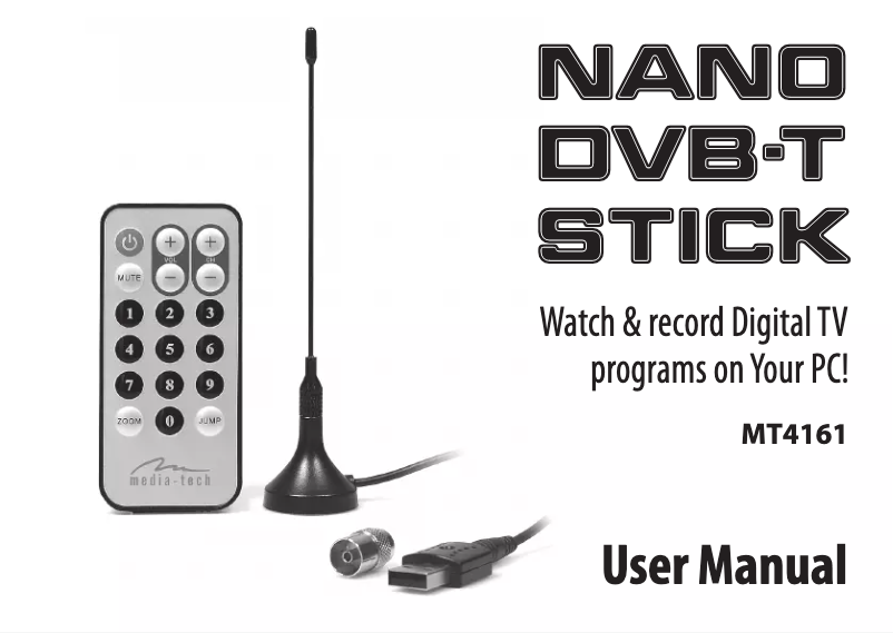 Page 1 of the manual User Manual Media-Tech MT4161