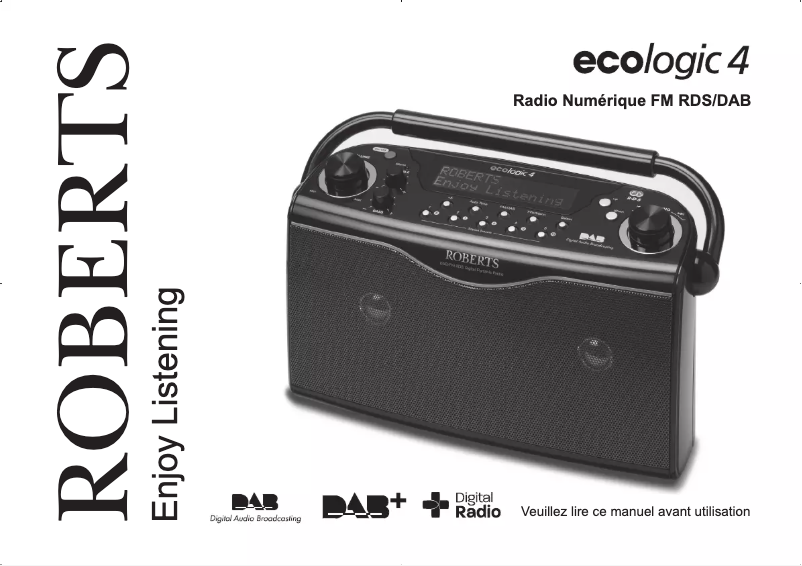 Page 1 of the manual User Manual Roberts ECO4