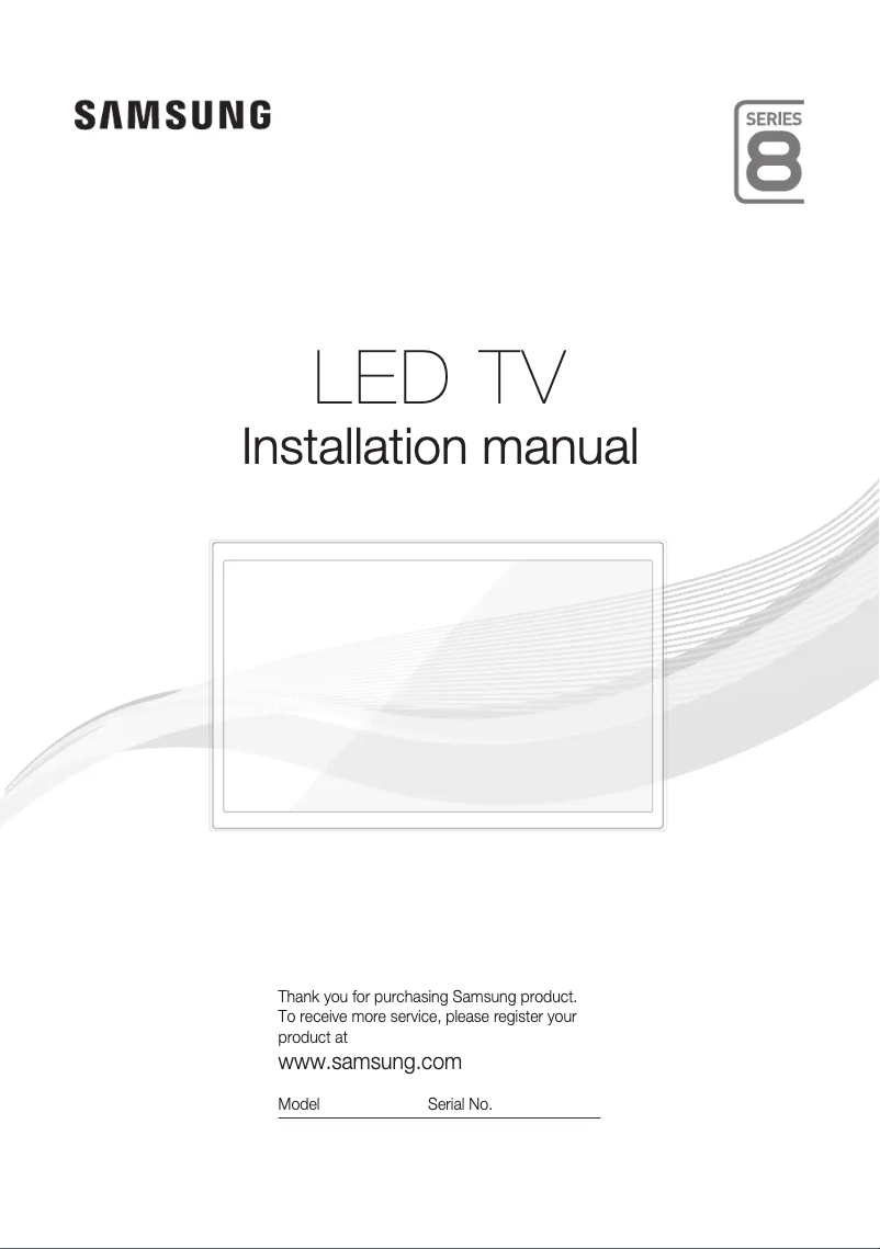 First page image of the manual for HG65AD890UK