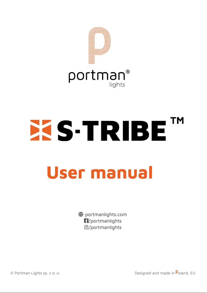 First page image of the manual for P1 retro lamp