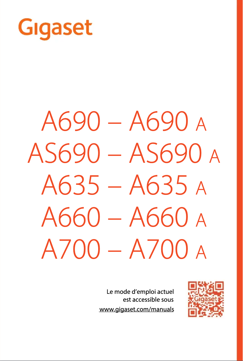 First page image of the manual for A690H